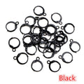 French Leverback Earring Hooks in Nine Metal Finishes view 7
