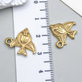 Gold-Tone Starfish and Seashell Shell Charms with 9 Listed Options view 11