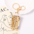 Rhinestone Suitcase Keychain Travel Luggage Charm 3 Colors view 4