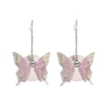 Shell Disc Butterfly Drop Hook Earrings Fashion Jewelry for Women view 5