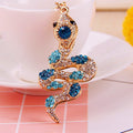 Mixed Jeweled Zodiac Snake Keychains in Twenty-Six Pictured Styles view 1