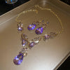 Purple Teardrop