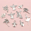 Angel and Fairy Metal Charms in Seven Figure Designs view 2