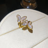 Gold Butterfly Ring