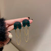 Dark Green Bow