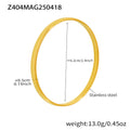 Magnetic and Hinged Bracelet Collection in Eight Metal Finishes view 10
