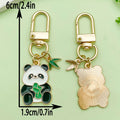 Panda Charm Keychains in 54 Pictured Variations for Bags and Keys view 12
