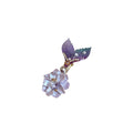 Decorated Duckbill Hair Clips Leaf Butterfly Styles 2 Colors view 5