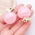 Iridescent Apple Glossy Charms with 14 Listed Options view 8