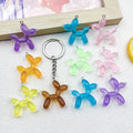Clear Flower Glossy Beads with 8 Listed Options for DIY Jewelry Making view 4