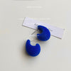 Blue Flocked Crescent
