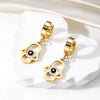 Black Open Hamsa