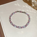 Baguette Flower Crystal Bracelets Multicolor Six Styles view 10