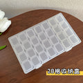 Clear Compartment Jewelry Storage Boxes in Two Sizes view 9