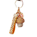 Striped Mushroom Fortune Loop Keychains in Seven Colors plus Assorted Option view 5