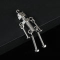 Nut And Bolt Robot Charm Pendant Metal Alloy Four Styles view 6