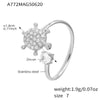 Silver Turtle Ring