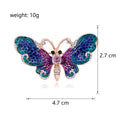 Butterfly Enamel Metal Brooch Pin for Jackets and Lapels view 2