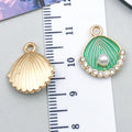 Metallic Shell Shell Charms with 7 Listed Options for DIY Jewelry Making view 8