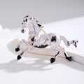 Red Orange Horse Enamel Three Designs Metal Brooch Pin view 5