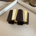 Acrylic Stretch Bracelet Gold Accent 9 Retro Styles view 10