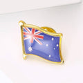 Australia Flag Enamel Lapel Pin Brooch for Jackets Scarves and Lapels view 3
