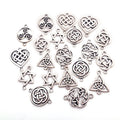 Alloy Metallic Chinese Knot and Celtic Knot Metal Charms with 10 Listed Options view 5