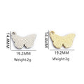 Enamel-Look And Printed Silver Gold Butterfly Alloy Charms in 20 Styles view 5