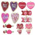 Pink Heart Metal Charms with 39 Listed Options for DIY Jewelry Making view 10