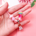 Red Number Metal Charms with 4 Listed Options for DIY Jewelry Making view 3