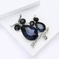 Owl Pair Brooch In 2 Styles With Polished Metal And Decorative Details view 3