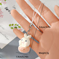 Flocked Resin Bunny Phone Strap Charms Lobster 16 Styles view 11