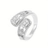 White Gold Open Adjustable