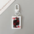 Playing Card and Joker White Clip Charms in Five Designs view 8