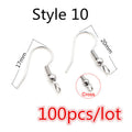 Assorted Earring Hooks and Hoops in Thirty Three Styles view 12