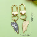 Cat Charm Keychains Featuring Cat Across 33 Pictured Variations view 10