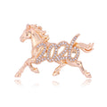 Horse Two Designs Metal Brooch Pin for Jackets and Lapels view 6