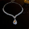 Crystal Necklace and Earring Sets in Twelve Colorful Designs view 9