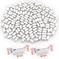 Rectangular Metal Spacer Beads With Through Holes in Three Finishes view 6
