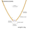 Gold Single Pearl
