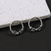 Silver Hoops