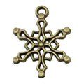 Gold-Tone Christmas Tree and Snowflake Metal Charms with 26 Listed Options view 9