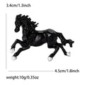 Running Horse Brooch in Five Glossy Enamel Finishes view 10
