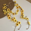 Bohemian Feather Bead Tassel Headbands Blue Natural view 4