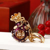 Purple Round-Fortune-Pouch