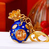 Royal-Blue Round-Pouch