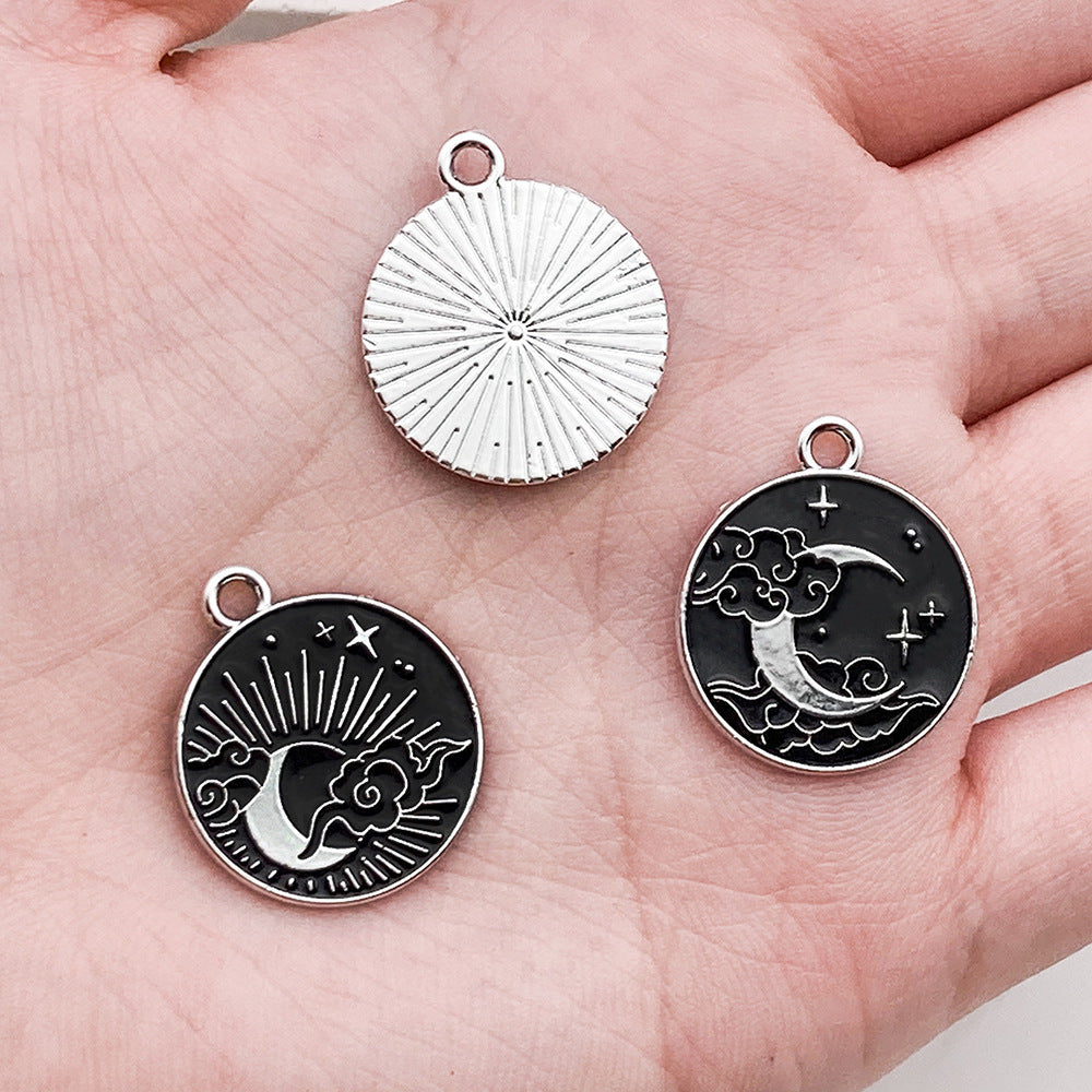Enamel Zinc Alloy Enamel Charm Pendants Style 2651