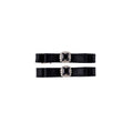 Satin Crystal Duckbill Hair Clips Six Black Pink Grey Styles view 5