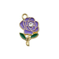Gold-Tone Flower Metal Charms with 7 Listed Options view 7