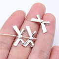 12x20mm 0.6g Zinc Alloy Bow Loose Metal Butterfly Beads for DIY Bracelet Necklace Jewelry Making